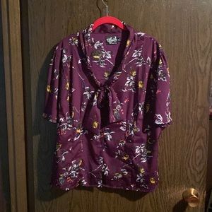 Purple Hell Bunny blouse